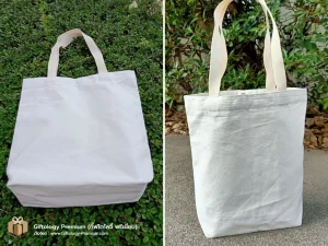 กระเป๋าผ้าดิบใช้งานอเนกประสงค์